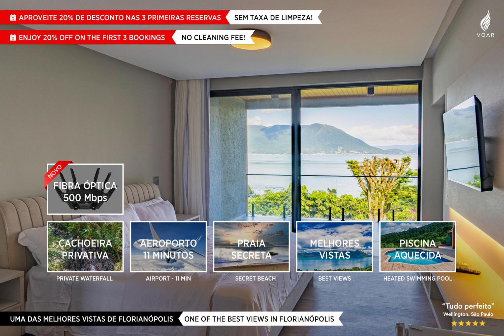 Mansao Voar Apartment ฟลอเรียนอโปลิส ภายนอก รูปภาพ